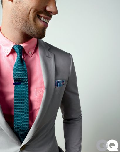 Wedding Style: Light Grey suit combinations