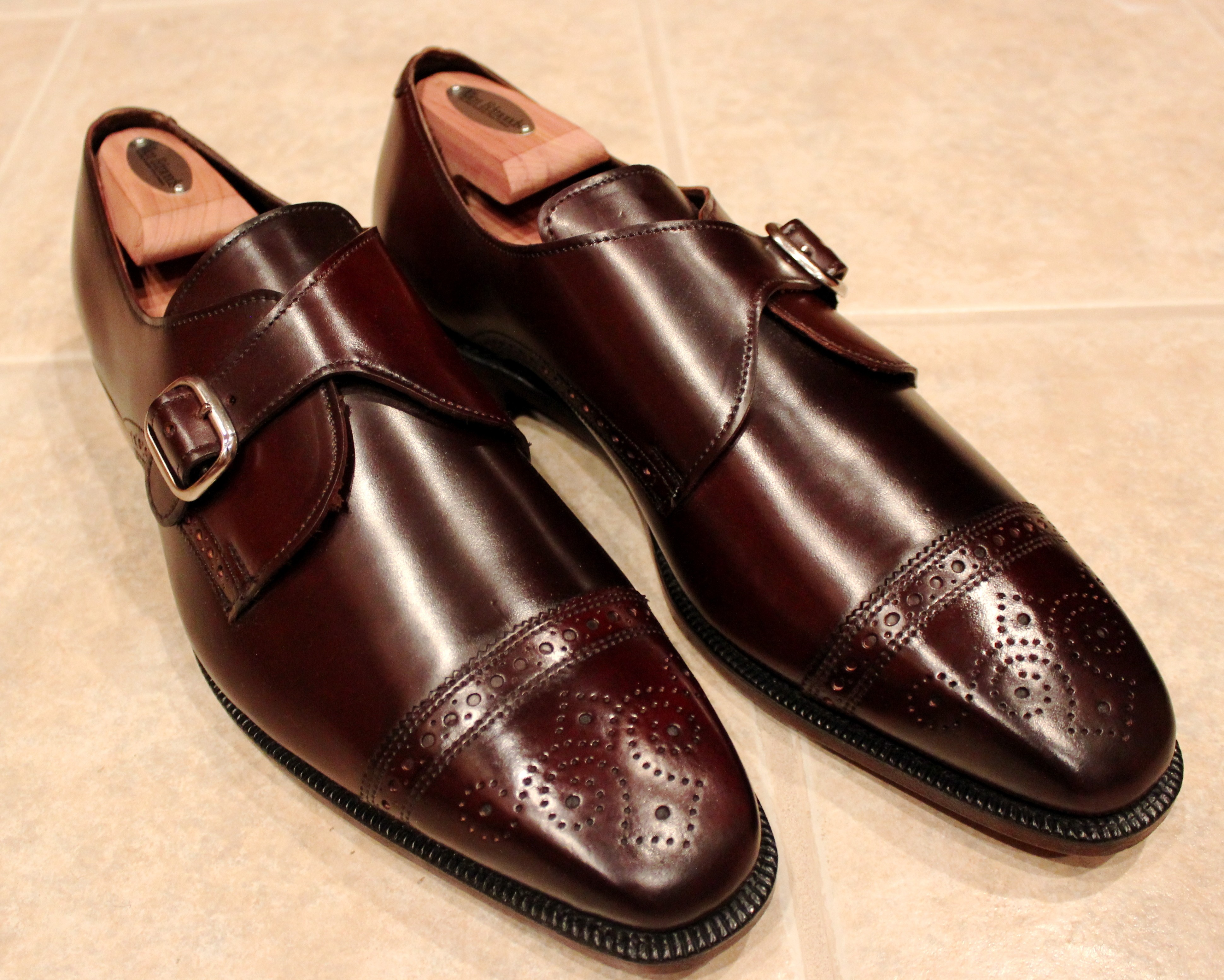 burgundy men's dress shoes sale