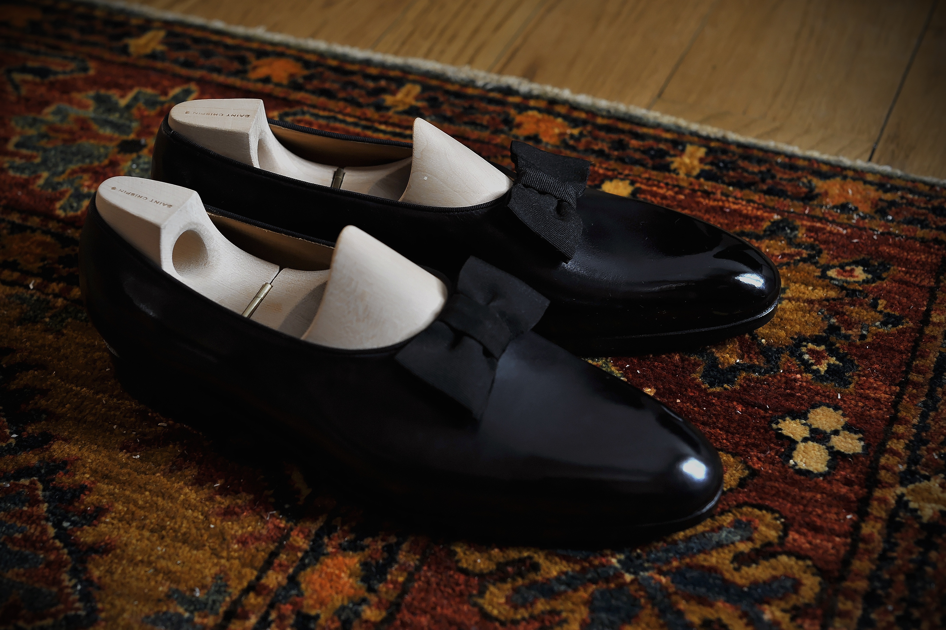 calfskin opera pumps