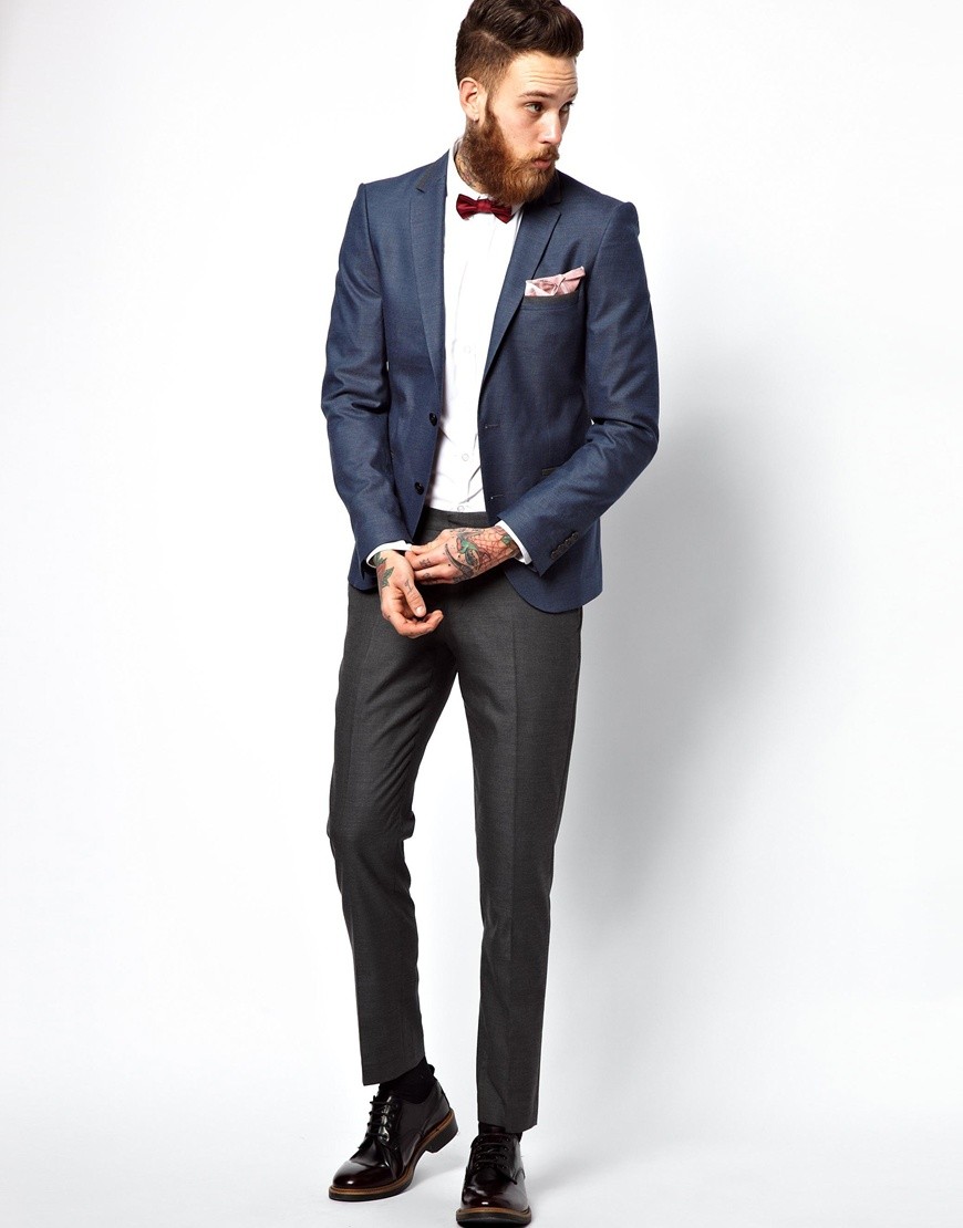 Dr Martens 1461 with blazer and pants | Styleforum
