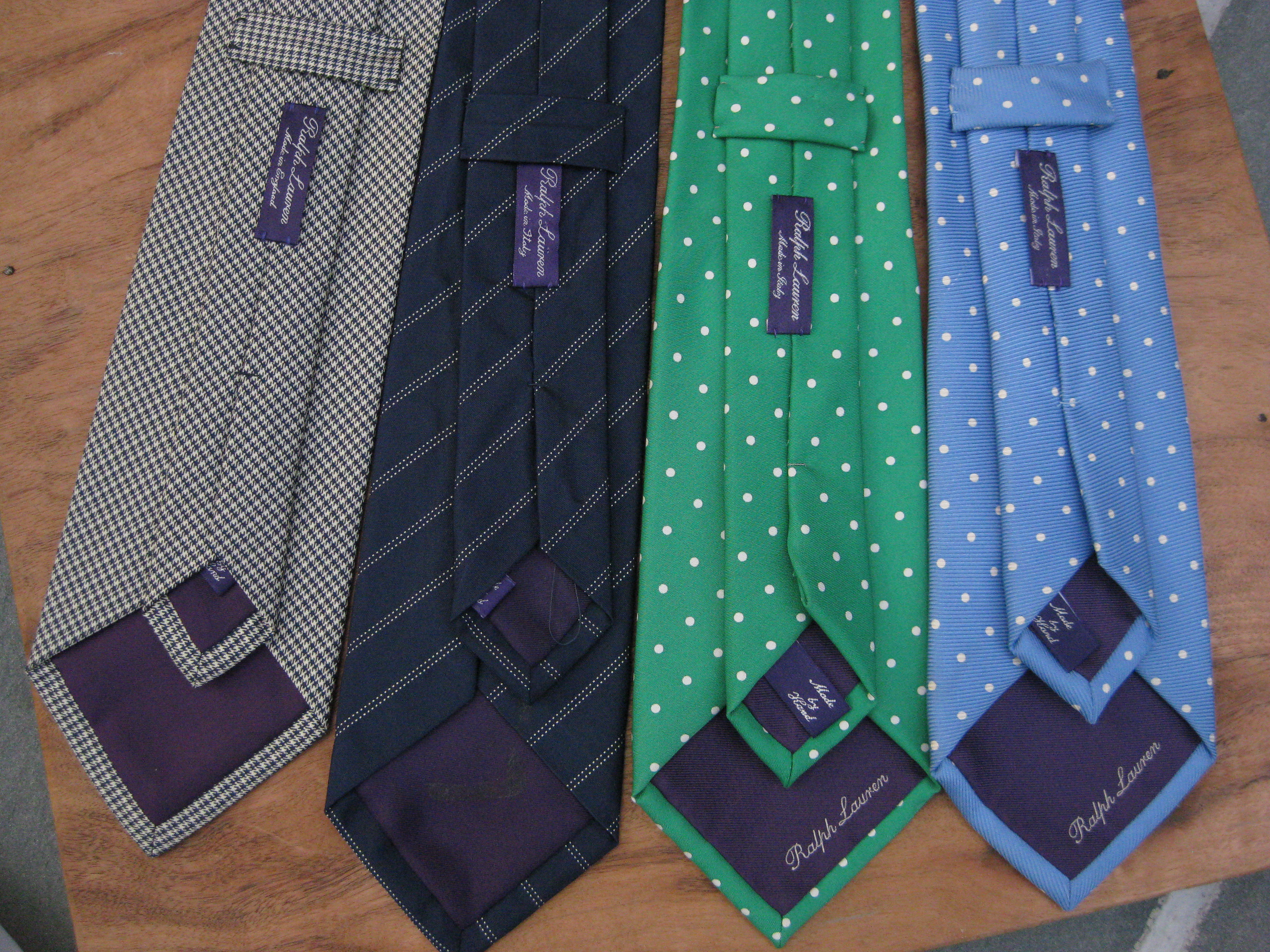 Review Of Ralph Lauren Purple Label Ties For Bags - Prism Contractors