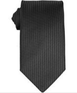 Elie Tahari black tonal stripe silk tie