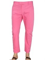 Dsquared - KENNY TWIST COTTON CANVAS TROUSERS