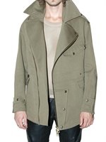 Burberry Prorsum - TWILL OVERSIZED AVIATOR PEACOAT JACKET