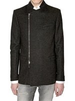 Dior Homme - ZIPPED JERSEY WOOL JACKET