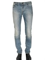 Burberry Prorsum - WASHED DENIM SLIM FIT JEANS