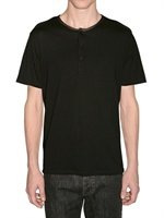 Lanvin - SILK DETAILED JERSEY SERAFINO T-SHIRT