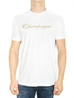 Dsquared - CHAMPAGNE HEMP & COTTON JERSEY T-SHIRT