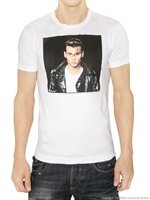 D&g - JOHNNY DEEP HOLED JERSEY T-SHIRT