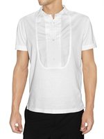 Viktor&rolf - POPLIN PLASTRON JERSEY T-SHIRT