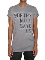 Kris Van Assche - POETRY TEXTURED JERSEY T-SHIRT