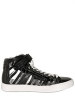 Pierre Hardy - CUT OUT SKELETON CALFSKIN SNEAKERS