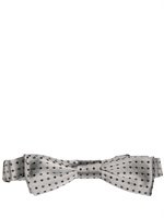 Dolce & Gabbana - POLKA DOT SILK JACQUARD BOW TIE