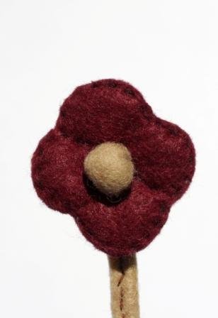 burgundy beige felt flower small1.jpg