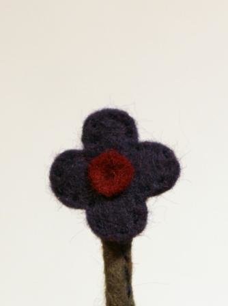 Blue burgundy small felt flower small.jpg