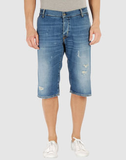 2 Men Denim bermudas