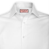 Thomas Pink abson herringbone shirt - button cuff