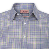 Thomas Pink lancaster check shirt - button cuff