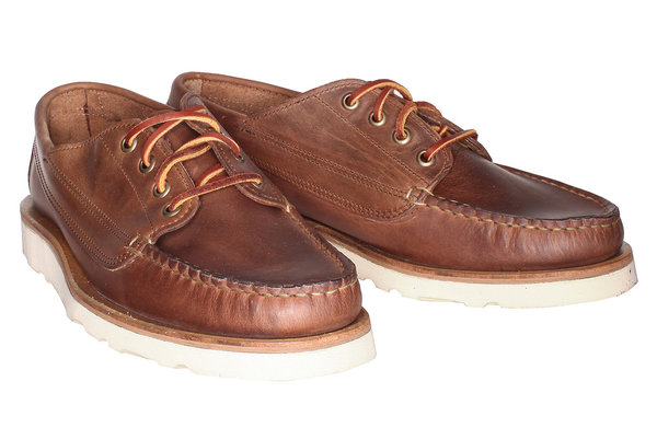 Epaulet Sewn by Hand Somerset Ranger Moc Natural Chesapeake