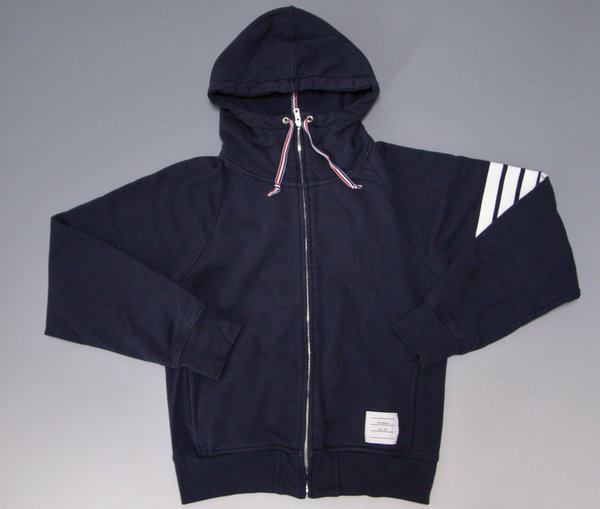 Thom Browne Striped Sleeve Hoodie