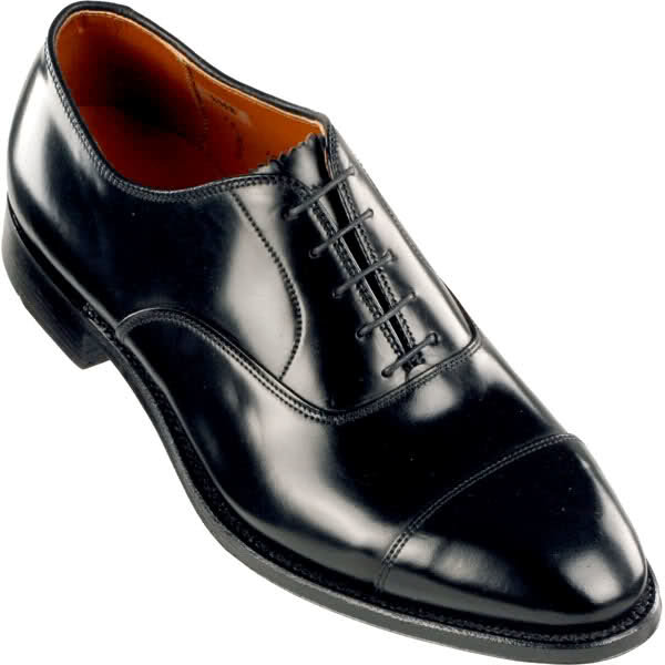 Alden Black Balmoral Shell Cordovan Cap Toe Oxford