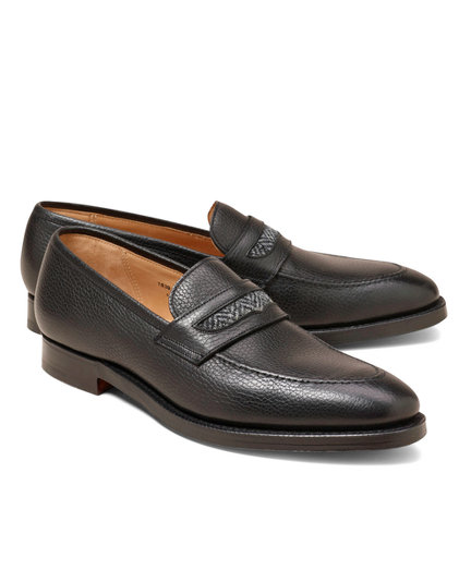 Peal & Co.® Leather with Tweed Loafers