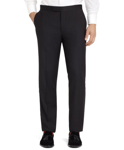 Brooks Brothers Ready-Made Regent Fit Plain-Front Tuxedo Trousers