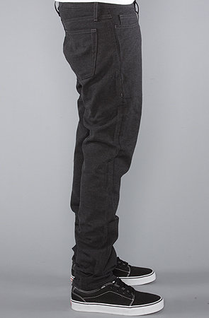 Naked & Famous Charcoal Herringbone Side Profile Fit Pic.jpg