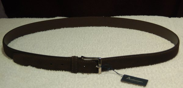 Andersons Choc Suede Belt 1.jpg