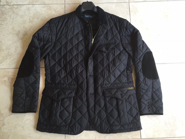 Polo Black Quilted Sport Coat 01.JPG