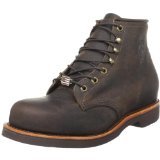 Chippewa Men's 6" Chocolate Apache Steel Toe Lace-Up Boot