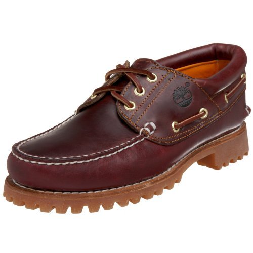 Timberland Men's Authentics 3-Eye Classic Lug Boat Shoe