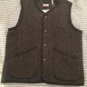 Arpenteur 100% melton wool vest (brand new, size medium, RRP £285)