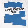 Louis Vuitton 2018 Graphic Hand-painted Logo T-Shirt