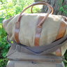 GORGEOUS Classic Leather Duffel Bag! FREE SHIPPING IN THE USA!