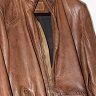 Leather Jacket Massimo Dutti bomber style
