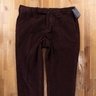 INCOTEX high comfort burgundy corduroy trousers - Size 34 US / 50 EU - NWOT