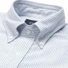 *SOLD* NWT Drake's Easyday Blue Ticking Stripe Button-down Collar Shirt - Size 40 / 15.75
