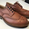 Alfred Sargent Appleby Coubtry Brogues Tan Double Leather UK 7.5
