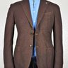 NWT! 40R slim LBM 1911 tailored unstructured brown limited edition pocket men sport coat blazer