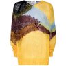 SOLD❗️JIL SANDER Color-Block Loose-Knit Mohair Wool Sweater S-M-L-XL