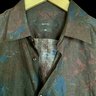 Gucci Floral Button Up Casual Dress Shirt Fitted Slim Rare 41 16 L Large