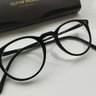 mint iconic Oliver Peoples "o'Malley" eye glasses Gregory Peck in black