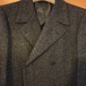 S O L D   KITON 100% CASHMERE DB MARTINGALE TWEED COAT 38/48 DROP 6 FITS MORE 40R IMO