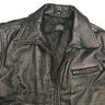 SOLD :: Vintage Black Leather Jacket Small