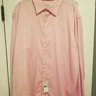 Piattelli for Barneys Pink Long Sleeve Pique Knit Shirt XXL (fits like an XL)