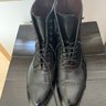 New Carmina Black Shell Cordovan Balmoral Boots 80092 Forest Last Size UK 10