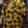 Gitman Bros. Vintage Yellow Palm Tree Camp Shirt