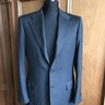 Brioni Charcoal Gray Palatino Super 150s Wool Solid Suit - 38/48R