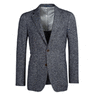 Suitsupply Jacket - Blue/Grey Herringbone - Havana 40L - Excellent Condition